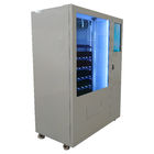 Can Package Food Beverage Vending Machine With Touch Screen and Security Camera Remote Control