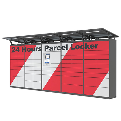 High Security Pickup Smart Parcel Delivery Locker 7/24 Working Self Service Drop Off