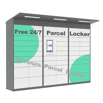 24 ชั่วโมง Smart IOT Parcel Delivery Locker ระบบอุปกรณ์จัดเก็บด้วยตนเอง