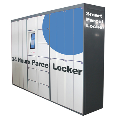 บริการไปรษณีย์ เก็บ Parcel Locker System Last Mile Click For Europe Market