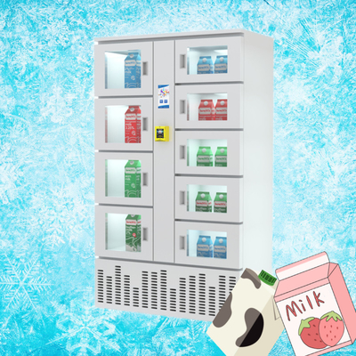 ตู้จำหน่ายอาหารแช่เย็นที่มีประสิทธิภาพ 240V Winnsen Smart Food Lockers