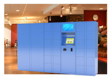 บาร์โค้ดตู้เก็บสัมภาระตู้ล็อคประตูไฟฟ้าภายนอก OEM / OEM