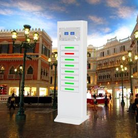 ร้านอาหารโทรศัพท์มือถือ USB Phone Charging Station Kiosk การออกแบบเทคโนโลยีชั้นสูง