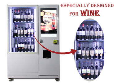 ลิฟท์อัตโนมัติขวดไวน์แดงเครื่องจำหน่ายด้วยระบบลิฟต์และลำเลียง