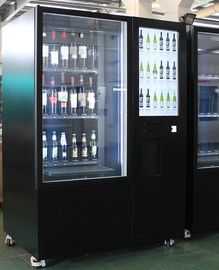 ล็อบบี้ของโรงแรม Commerical มินิมาร์ทไวน์สปาร์กลิงไวน์เบียร์ขวดเครื่องหยอดเหรียญพร้อมช่องปรับนวัตกรรม