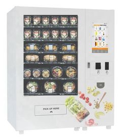 สมาร์ทคอมโบ Chilled Robotic Vending Machine สำหรับโภชนาการผักผลไม้ Cupcake Sandwich