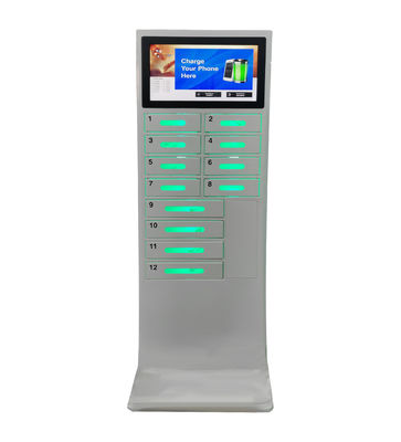 การชาร์จที่รวดเร็วสถานีชาร์จโทรศัพท์มือถือที่มีความปลอดภัยสูงสำหรับแท็บเล็ตพีซีที่มีหน้าจอสัมผัส LCD