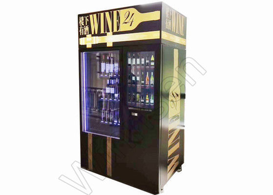 การตรวจสอบอายุหน้าจอสัมผัส OEM Champagne Vending Machine