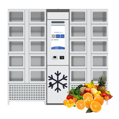 ODM Refrigerated Cooling Locker Style Vending Machine For France