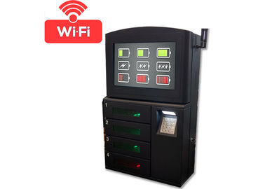 ร้านอาหาร / สนามบิน / ศูนย์การค้า Wifi Cell Phone Charging Stations ตู้เก็บสัมภาระ