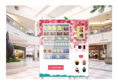 Cash Card Payment Cookie Cupcake เครื่องจำหน่ายสินค้าอัตโนมัติด้วยระบบการจัดการเครือข่ายระยะไกล