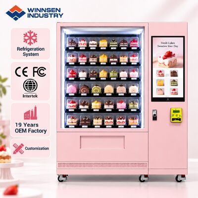 คุณภาพ Winnsen Cupcake Vending Machine for University Campus Hospital Canteen Self Service โรงงาน