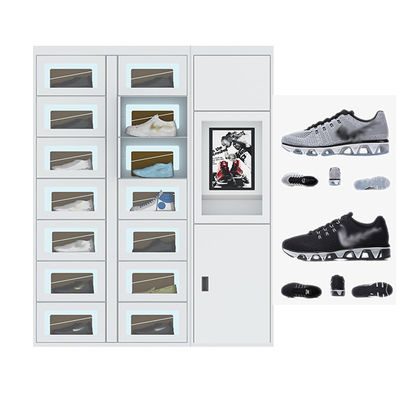 ระบบซอฟต์แวร์ Smart Locker Box Touch Bill Vending Machine สำหรับขาย T Shirt Shoes