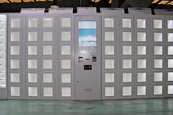 ตู้หยอดเหรียญ Combo Lockers หลายแบบสำหรับโรงงานตู้เก็บของห้องเย็นตู้แช่เย็น