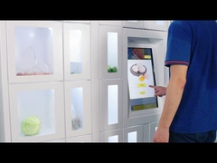 ตู้ขายไข่ตู้แช่เย็นไฮเทคคูลลิ่งสำหรับอาหารสด